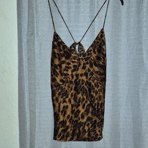 a new day Leopard Print Camisole